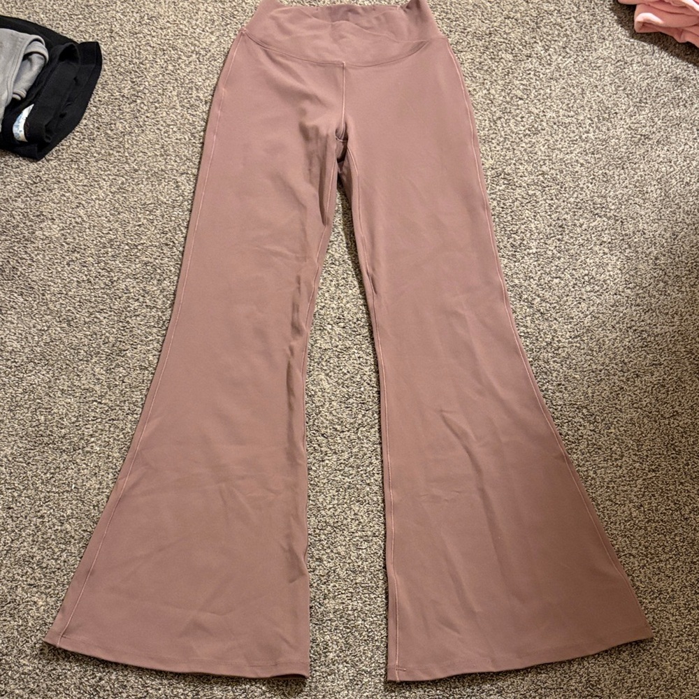 Women's Purple/brown Flared Pants